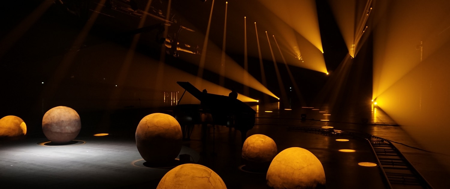 Ralf Waplers Lichtdesign für das Liveconcert Joyce DiDonato, Jahrhunderthalle Bochum